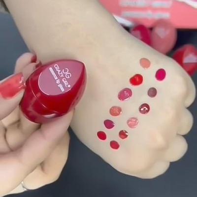 2 Pcs Egg Shaped Lip Gloss