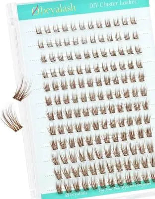 Pre Glued Eyelash Clusters, Wispy Eyelashes Extension Box, Make Your On Lashes