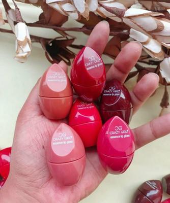 2 Pcs Egg Shaped Lip Gloss