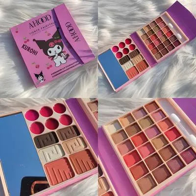 All-in-One Makeup Palette Kit With Eyeshadow/Highligher/Blusher/Lip Stick/Eyebrow Powder