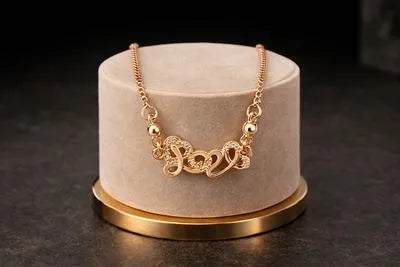 Love Heart Design Necklace