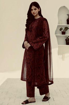 Elegant 3 Pcs Karandi Digital Print Suit - Perfect for Every Occasion