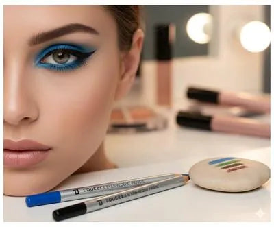 12 Pcs High Pigmented Eyeshadow Pencils, 1 Pack In Multicolors