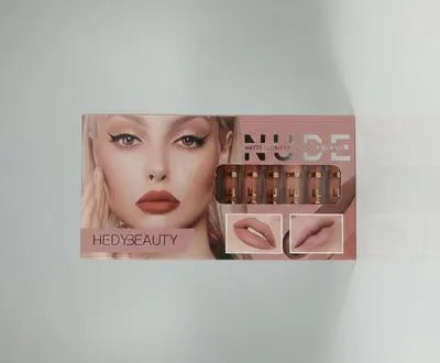 Nude High Pigmented Long Lasting Lip Gloss, Pack Of 12 Pcs, Shades Of Nude